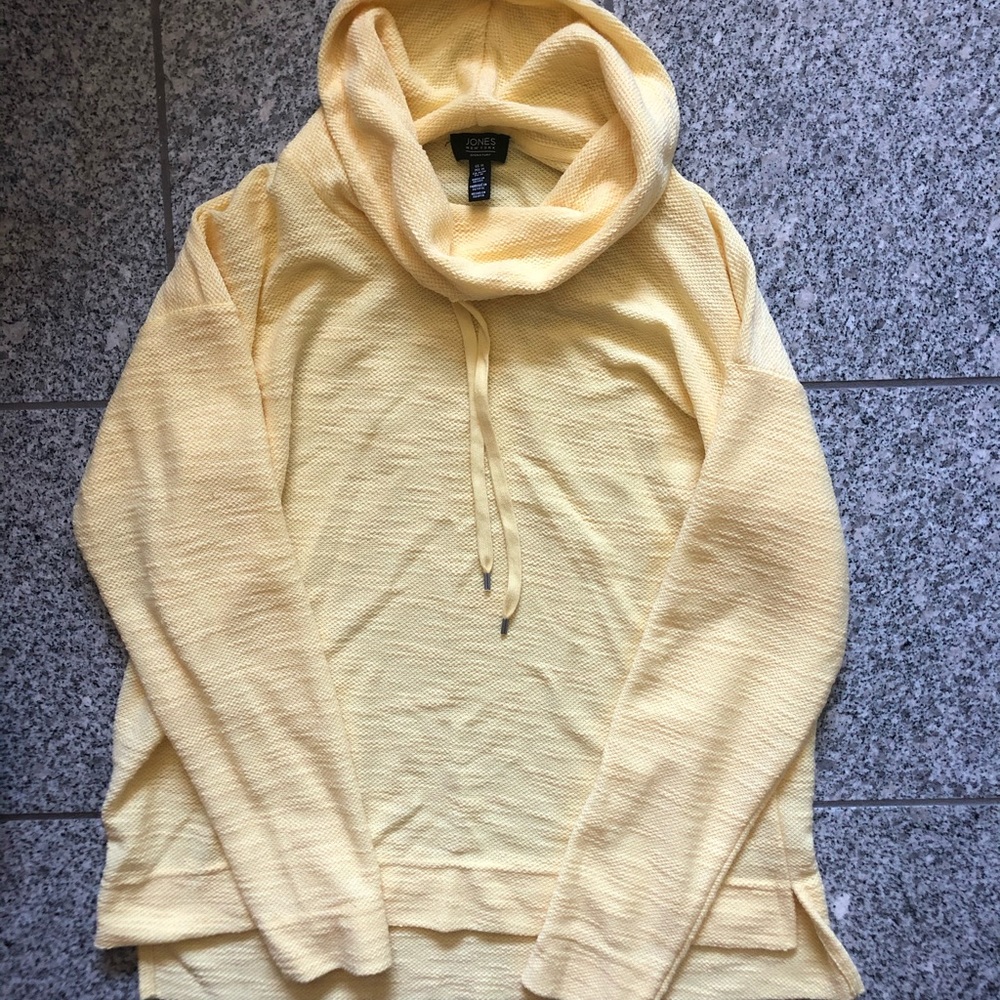 Yellow lightweight sweatshirt